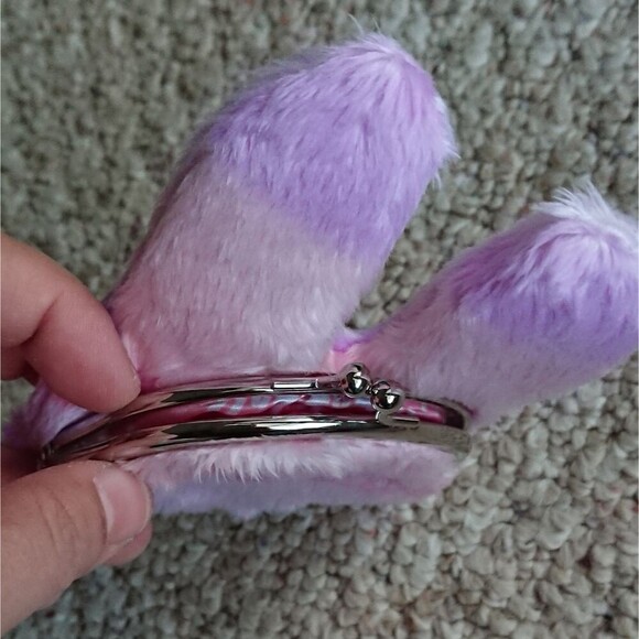 Craftholic Sloth bear change purse - purple/pink - Picture 4 of 7